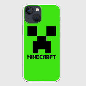 Чехол для iPhone 13 mini с принтом MINECRAFT в городе Новоалтайск,  |  | block | creeper | cube | minecraft | pixel | блок | геометрия | крафт | крипер | кубики | майнкрафт | пиксели