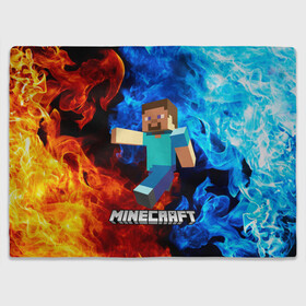 Плед 3D с принтом MINECRAFT | МАЙНКРАФТ (Z) в городе Новоалтайск, 100% полиэстер | закругленные углы, все края обработаны. Ткань не мнется и не растягивается | Тематика изображения на принте: block | creeper | cube | minecraft | pixel | блок | геометрия | крафт | крипер | кубики | майнкрафт | пиксели