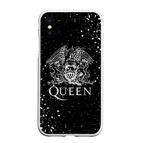 Чехол для iPhone XS Max матовый с принтом QUEEN в городе Новоалтайск, Силикон | Область печати: задняя сторона чехла, без боковых панелей | queen | rock | брайан мэи | группа queen | группа квин | джон дикон | квин | королева | король | роджер тейлор | рок | фредди меркьюри