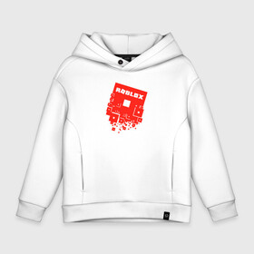 Детское худи Oversize хлопок с принтом ROBLOX в городе Новоалтайск, френч-терри — 70% хлопок, 30% полиэстер. Мягкий теплый начес внутри —100% хлопок | боковые карманы, эластичные манжеты и нижняя кромка, капюшон на магнитной кнопке | game | gamer | logo | minecraft | roblox | simulator | supreme | игра | конструктор | лого | майнкрафт | персонажи | симулятор | строительство | супреме | суприм | суприме | фигура