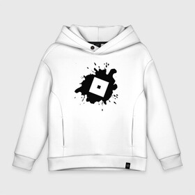 Детское худи Oversize хлопок с принтом ROBLOX в городе Новоалтайск, френч-терри — 70% хлопок, 30% полиэстер. Мягкий теплый начес внутри —100% хлопок | боковые карманы, эластичные манжеты и нижняя кромка, капюшон на магнитной кнопке | game | gamer | logo | minecraft | roblox | simulator | supreme | игра | конструктор | лого | майнкрафт | персонажи | симулятор | строительство | супреме | суприм | суприме | фигура