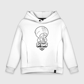Детское худи Oversize хлопок с принтом Brawl Stars LEON (раскраска) в городе Новоалтайск, френч-терри — 70% хлопок, 30% полиэстер. Мягкий теплый начес внутри —100% хлопок | боковые карманы, эластичные манжеты и нижняя кромка, капюшон на магнитной кнопке | brawl | brawl stars | crow | leon | sally | shark | stars | акула | бравл | бравл старс | браво старс | игра | компьютерная | кров | леон | леон акула | раскраска | старс | шарк