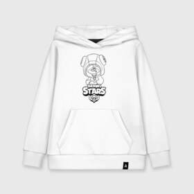 Детская толстовка хлопок с принтом Brawl Stars LEON (раскраска) в городе Новоалтайск, 100% хлопок | Круглый горловой вырез, эластичные манжеты, пояс, капюшен | brawl | brawl stars | crow | leon | sally | shark | stars | акула | бравл | бравл старс | браво старс | игра | компьютерная | кров | леон | леон акула | раскраска | старс | шарк
