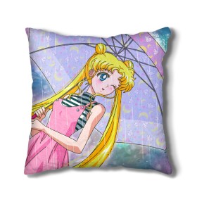 Подушка 3D с принтом Sailor Moon в городе Новоалтайск, наволочка – 100% полиэстер, наполнитель – холлофайбер (легкий наполнитель, не вызывает аллергию). | состоит из подушки и наволочки. Наволочка на молнии, легко снимается для стирки | baby | bunny | girl | like | pink | sailormoon | usagi | вода капли | воин | волосы | глаза | девушка | дождь | зайчик | зонтик | котик | кролик | лето | луна | малышка | матроска | небо | облака | природа | радуга | розовый