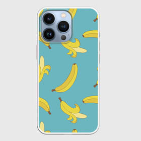 Чехол для iPhone 13 Pro с принтом Банановый дождь в городе Новоалтайск,  |  | Тематика изображения на принте: банан | банановый | бананы | здоровое питание | зп | овощи | паттерн | плод | плоды | фрукт | фрукты | ягоды