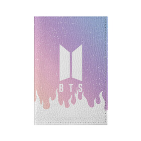 Обложка для паспорта матовая кожа с принтом BTS в городе Новоалтайск, натуральная матовая кожа | размер 19,3 х 13,7 см; прозрачные пластиковые крепления | bangtan boys | bt21 | bts | rm | бтс | ви | джей хоуп | джонгук | сюга | чимин | чин