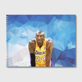 Альбом для рисования с принтом Kobe Bryant Lackers 24 blue в городе Новоалтайск, 100% бумага
 | матовая бумага, плотность 200 мг. | 24 | 8 | black | blue | bryant | kobe | lackers 24 | lakers | mamba | mentality | баскетбол | брайант | детская | детскую | женская | женскую | коба | коби | купить | мамба | менталитет | мужская | мужскую | черная