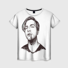 Женская футболка 3D с принтом Pyrokinesis  в городе Новоалтайск, 100% полиэфир ( синтетическое хлопкоподобное полотно) | прямой крой, круглый вырез горловины, длина до линии бедер | pyrokinesis | пирокинезис | пирокинесис | реп | хип хоп