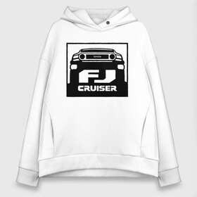 Женское худи Oversize хлопок с принтом Toyota Cruiser в городе Новоалтайск, френч-терри — 70% хлопок, 30% полиэстер. Мягкий теплый начес внутри —100% хлопок | боковые карманы, эластичные манжеты и нижняя кромка, капюшон на магнитной кнопке | Тематика изображения на принте: 2020 | alphard | auris | auto | camry | corolla | highlander | hilux | land cruiser 200 | land cruiser prado | rav4 | sport | supra | toyota | tun | авто | автомобиль | автомобильные | бренд | марка | машины | спорт | тойота
