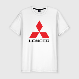 Мужская футболка хлопок Slim с принтом MITSUBISHI LANCER в городе Новоалтайск, 92% хлопок, 8% лайкра | приталенный силуэт, круглый вырез ворота, длина до линии бедра, короткий рукав | 3000gt | asx | carism | eclipse cross | evolution | l200 | lancer | mitsubishi | motorsport | outlander | pajero | sport | лансер | митсубиси | митсубиши | мицубиси | оутлендер | паджеро | спорт | эвалюшен | эво | эволюшин