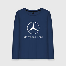 Женский лонгслив хлопок с принтом MERCEDES в городе Новоалтайск, 100% хлопок |  | 2020 | amg | auto | clk | cls | glk | mercedes | mercedes benz | slk | sport | авто | автомобиль | автомобильные | амг | бренд | глк | марка | машины | мерседес | слк | спорт | цлк | цлс
