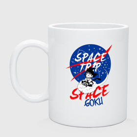 Кружка керамическая с принтом Space trip в городе Новоалтайск, керамика | объем — 330 мл, диаметр — 80 мм. Принт наносится на бока кружки, можно сделать два разных изображения | Тематика изображения на принте: аниме | космическая | космос | наса | путешествие в космос