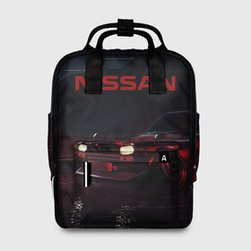 Женский рюкзак 3D с принтом NISSAN в городе Новоалтайск, 100% полиэстер | лямки с регулируемой длиной, сверху ручки, чтобы рюкзак нести как сумку. Основное отделение закрывается на молнию, как и внешний карман. Внутри два дополнительных кармана, один из которых закрывается на молнию. По бокам два дополнительных кармашка, куда поместится маленькая бутылочка
 | 2020 | 350z | 370z | almera | armada | auto | cube | gt r | juke | micra | murano | navara | nissan | primera | qashqai | skyl | sport | terrano | x trail | авто | автомобиль | автомобильные | бренд | марка | машины | ниссан | спорт