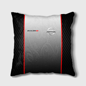 Подушка 3D с принтом NISSAN NISMO | НИССАН НИСМО в городе Новоалтайск, наволочка – 100% полиэстер, наполнитель – холлофайбер (легкий наполнитель, не вызывает аллергию). | состоит из подушки и наволочки. Наволочка на молнии, легко снимается для стирки | 2020 | 350z | 370z | almera | armada | auto | cube | gt r | juke | micra | murano | navara | nissan | primera | qashqai | skyl | sport | terrano | x trail | авто | автомобиль | автомобильные | бренд | марка | машины | ниссан | спорт