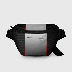 Поясная сумка 3D с принтом NISSAN NISMO | НИССАН НИСМО в городе Новоалтайск, 100% полиэстер | плотная ткань, ремень с регулируемой длиной, внутри несколько карманов для мелочей, основное отделение и карман с обратной стороны сумки застегиваются на молнию | 2020 | 350z | 370z | almera | armada | auto | cube | gt r | juke | micra | murano | navara | nissan | primera | qashqai | skyl | sport | terrano | x trail | авто | автомобиль | автомобильные | бренд | марка | машины | ниссан | спорт