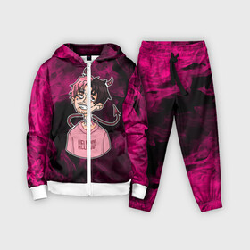 Детский костюм 3D с принтом LIL PEEP | ЛИЛ ПИП (Z) в городе Новоалтайск,  |  | lil peep | lil prince | pink | зарубежная музыка | лил пип | маленький принц