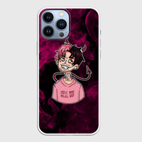 Чехол для iPhone 13 Pro Max с принтом LIL PEEP | ЛИЛ ПИП (Z) в городе Новоалтайск,  |  | Тематика изображения на принте: lil peep | lil prince | pink | зарубежная музыка | лил пип | маленький принц