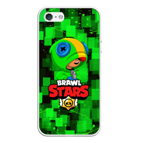 Чехол для iPhone 5/5S матовый с принтом BRAWL STARS LEON в городе Новоалтайск, Силикон | Область печати: задняя сторона чехла, без боковых панелей | 8 bit | 8 бит | bibi | brawl stars | crow | el brown | leon | leon shark | max | mr.p | sally leon | shark | stars | virus | werewolf | акула | биби | вирус | ворон | леон | оборотень | пингвин