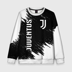 Детский свитшот 3D с принтом JUVENTUS в городе Новоалтайск, 100% полиэстер | свободная посадка, прямой крой, мягкая тканевая резинка на рукавах и понизу свитшота | cr7 | fc juventus | football | juve | juventus | ronaldo | sport | роналдо | спорт | футбол | ювентус
