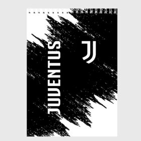 Скетчбук с принтом JUVENTUS в городе Новоалтайск, 100% бумага
 | 48 листов, плотность листов — 100 г/м2, плотность картонной обложки — 250 г/м2. Листы скреплены сверху удобной пружинной спиралью | cr7 | fc juventus | football | juve | juventus | ronaldo | sport | роналдо | спорт | футбол | ювентус