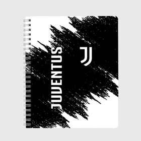 Тетрадь с принтом JUVENTUS в городе Новоалтайск, 100% бумага | 48 листов, плотность листов — 60 г/м2, плотность картонной обложки — 250 г/м2. Листы скреплены сбоку удобной пружинной спиралью. Уголки страниц и обложки скругленные. Цвет линий — светло-серый
 | cr7 | fc juventus | football | juve | juventus | ronaldo | sport | роналдо | спорт | футбол | ювентус
