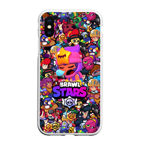 Чехол для iPhone XS Max матовый с принтом BRAWL STARS SANDY в городе Новоалтайск, Силикон | Область печати: задняя сторона чехла, без боковых панелей | Тематика изображения на принте: bibi | brawl stars | brock | bull | crow | dinomike | el primo | leon | mobile game | nita | poko | ricochet | stars | tara | бравл старс | ворон | леон | мобильные игры