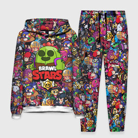 Мужской костюм 3D (с толстовкой) с принтом BRAWL STARS:SPIKE в городе Новоалтайск,  |  | bibi | brawl stars | brock | bull | crow | dinomike | el primo | leon | mobile game | nita | poko | ricochet | stars | tara | бравл старс | ворон | леон | мобильные игры