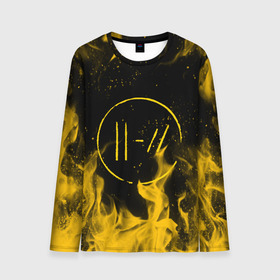 Мужской лонгслив 3D с принтом TWENTY ONE PILOTS в городе Новоалтайск, 100% полиэстер | длинные рукава, круглый вырез горловины, полуприлегающий силуэт | 21 pilots | 21p | bandito | blurryface | chlorine | joshua | ned | top | trench | twenty one pilots | tyler | бандито | нэд | тренч