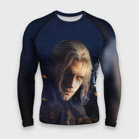 Мужской рашгард 3D с принтом ВЕДЬМАК в городе Новоалтайск,  |  | gerald | geralt | henry cavill | netflix | the witcher | wild hunt | witcher | wolf | ведьмак | ведьмак сериал | волк | генри кавилл | геральд | дикая охота | нетфликс | нэтфликс