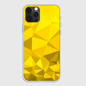 Чехол для iPhone 12 Pro Max с принтом YELLOW ABSTRACT в городе Новоалтайск, Силикон |  | abstract | abstraction | color | fractal | geometry | paitnt | polygon | polygonal | psy | абстракция | геометрия | краски | неоновые | полигоны | психоделика | фрактал