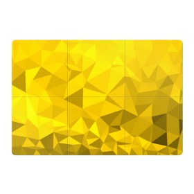 Магнитный плакат 3Х2 с принтом YELLOW ABSTRACT в городе Новоалтайск, Полимерный материал с магнитным слоем | 6 деталей размером 9*9 см | abstract | abstraction | color | fractal | geometry | paitnt | polygon | polygonal | psy | абстракция | геометрия | краски | неоновые | полигоны | психоделика | фрактал