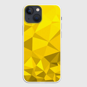 Чехол для iPhone 13 mini с принтом YELLOW ABSTRACT в городе Новоалтайск,  |  | abstract | abstraction | color | fractal | geometry | paitnt | polygon | polygonal | psy | абстракция | геометрия | краски | неоновые | полигоны | психоделика | фрактал