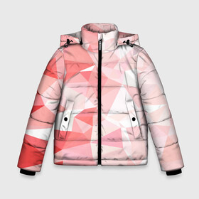 Зимняя куртка для мальчиков 3D с принтом pink abstraction в городе Новоалтайск, ткань верха — 100% полиэстер; подклад — 100% полиэстер, утеплитель — 100% полиэстер | длина ниже бедра, удлиненная спинка, воротник стойка и отстегивающийся капюшон. Есть боковые карманы с листочкой на кнопках, утяжки по низу изделия и внутренний карман на молнии. 

Предусмотрены светоотражающий принт на спинке, радужный светоотражающий элемент на пуллере молнии и на резинке для утяжки | abstract | abstraction | color | fractal | geometry | paitnt | polygon | polygonal | psy | абстракция | геометрия | краски | неоновые | полигоны | психоделика | фрактал