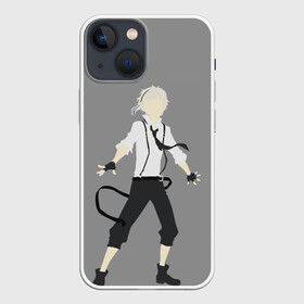 Чехол для iPhone 13 mini с принтом Atsushi Nakajima в городе Новоалтайск,  |  | atsushi | bungou | dogs | nakajima | stray | tiger | атсуси | атсуши | ацуси | ацуши | бродячие псы | бродячих | литературные гении | накаджима | накадзима | проза | псов | тигр