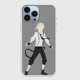 Чехол для iPhone 13 Pro Max с принтом Atsushi Nakajima в городе Новоалтайск,  |  | atsushi | bungou | dogs | nakajima | stray | tiger | атсуси | атсуши | ацуси | ацуши | бродячие псы | бродячих | литературные гении | накаджима | накадзима | проза | псов | тигр