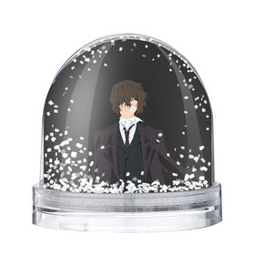Снежный шар с принтом Osamu Dazai в городе Новоалтайск, Пластик | Изображение внутри шара печатается на глянцевой фотобумаге с двух сторон | bungou | dazai | dogs | osamu | stray | асаму | бродячие псы | бродячих | дадзай | дазай | литературные гении | осаму | проза | псов