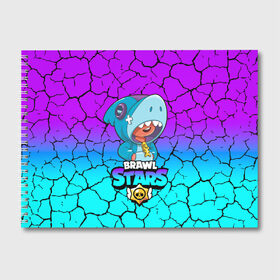 Альбом для рисования с принтом Brawl stars leon shark в городе Новоалтайск, 100% бумага
 | матовая бумага, плотность 200 мг. | Тематика изображения на принте: bea | bib | brawl stars | crow | el brown | leon | max | nita | sally leon | shark | акула | биа | биби | бравл старс | ворон | игра | леон | макс | нита | оборотень | салли леон | сэлли леон | шарк | эл браун