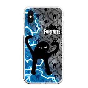 Чехол для iPhone XS Max матовый с принтом ЪУЪ FORTNITE в городе Новоалтайск, Силикон | Область печати: задняя сторона чехла, без боковых панелей | Тематика изображения на принте: fortnait | гроза | грозовой fortnite | грозовой кот | грозовой котяра | грозовой кошак | грозовой фортнайт | грозовой ъуъ | кот | котик | котяра | кошак | мем | молния | фортнайт | ъуъ | ъуъ fortnite | ъуъ фортнайт