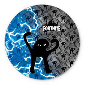 Коврик для мышки круглый с принтом ЪУЪ FORTNITE в городе Новоалтайск, резина и полиэстер | круглая форма, изображение наносится на всю лицевую часть | Тематика изображения на принте: fortnait | гроза | грозовой fortnite | грозовой кот | грозовой котяра | грозовой кошак | грозовой фортнайт | грозовой ъуъ | кот | котик | котяра | кошак | мем | молния | фортнайт | ъуъ | ъуъ fortnite | ъуъ фортнайт