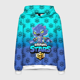 Мужская толстовка 3D с принтом Brawl stars leon shark в городе Новоалтайск, 100% полиэстер | двухслойный капюшон со шнурком для регулировки, мягкие манжеты на рукавах и по низу толстовки, спереди карман-кенгуру с мягким внутренним слоем. | bea | bib | brawl stars | crow | el brown | leon | max | nita | sally leon | shark | акула | биа | биби | бравл старс | ворон | игра | леон | макс | нита | оборотень | салли леон | сэлли леон | шарк | эл браун