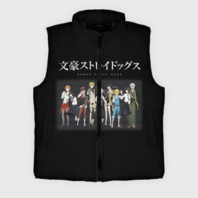 Мужской жилет утепленный 3D с принтом Bungou Stray Dogs heroes в городе Новоалтайск,  |  | anime | bungou | bungou stray dogs | dogs | stray | аниме | бродячий пес | великий из бродячих псов | манга
