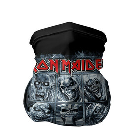 Бандана-труба 3D с принтом Iron Maiden в городе Новоалтайск, 100% полиэстер, ткань с особыми свойствами — Activecool | плотность 150‒180 г/м2; хорошо тянется, но сохраняет форму | 80s | hardrock | heavy | iron | maiden | metal | pop | steve harris | the final frontier | uk | айрон | группа | железная дева | метал | мэйден | хеви