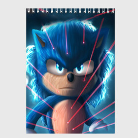 Скетчбук с принтом SONIC в городе Новоалтайск, 100% бумага
 | 48 листов, плотность листов — 100 г/м2, плотность картонной обложки — 250 г/м2. Листы скреплены сверху удобной пружинной спиралью | hedgehog | metal sonic | silver | silver the hedgehog | sonic | sonic boom | sonic the hedgehog | еж | ёж сонник | ежик | игры | кино | соник | соник в кино | фильм