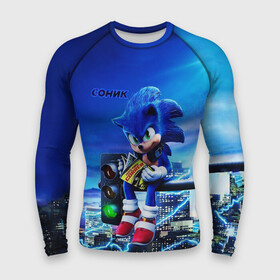 Мужской рашгард 3D с принтом SONIC в городе Новоалтайск,  |  | hedgehog | metal sonic | silver | silver the hedgehog | sonic | sonic boom | sonic the hedgehog | еж | ёж сонник | ежик | игры | кино | соник | соник в кино | фильм