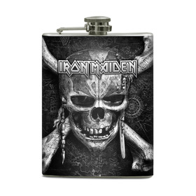Фляга с принтом IRON MAIDEN | АЙРОН МАЙДЕН в городе Новоалтайск, металлический корпус | емкость 0,22 л, размер 125 х 94 мм. Виниловая наклейка запечатывается полностью | 80s | hardrock | heavy | iron | maiden | metal | pop | steve harris | the final frontier | uk | айрон | бас | британия | брюс дикинсон | гитара | группа | железная дева | метал | мэйден | нико макбрэйн | рок | стив харрис | хеви