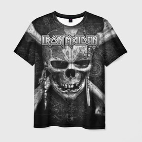 Мужская футболка 3D с принтом IRON MAIDEN | АЙРОН МАЙДЕН в городе Новоалтайск, 100% полиэфир | прямой крой, круглый вырез горловины, длина до линии бедер | 80s | hardrock | heavy | iron | maiden | metal | pop | steve harris | the final frontier | uk | айрон | бас | британия | брюс дикинсон | гитара | группа | железная дева | метал | мэйден | нико макбрэйн | рок | стив харрис | хеви