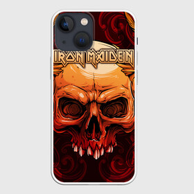 Чехол для iPhone 13 mini с принтом Iron Maiden в городе Новоалтайск,  |  | 80s | hardrock | heavy | iron | maiden | metal | pop | steve harris | the final frontier | uk | айрон | группа | железная дева | метал | мэйден | хеви
