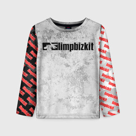 Детский лонгслив 3D с принтом LIMP BIZKIT в городе Новоалтайск, 100% полиэстер | длинные рукава, круглый вырез горловины, полуприлегающий силуэт
 | dj lethal | limp bizkit | rock | джон отто | лимп бизкит | майк смит | музыка | роб уотерс | рок | сэм риверс | терри бальзамо | уэс борланд | фред дёрст
