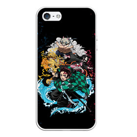 Чехол для iPhone 5/5S матовый с принтом KIMETSU NO YAIBA в городе Новоалтайск, Силикон | Область печати: задняя сторона чехла, без боковых панелей | Тематика изображения на принте: demon slayer | demon slayer: kimetsu no yaiba | kimetsu | kimetsu no yaiba | nezuko | shinobu | slayer | tanjiro | клинок рассекающий демонов | незуко | танджиро | шинобу кочо