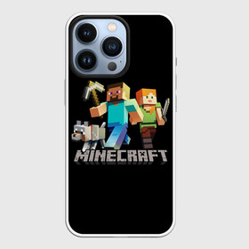 Чехол для iPhone 13 Pro с принтом MINECRAFT в городе Новоалтайск,  |  | creeper | game | minecraft | блоки | игра | квадраты | компьютерная игра | крипер | майнкрафт